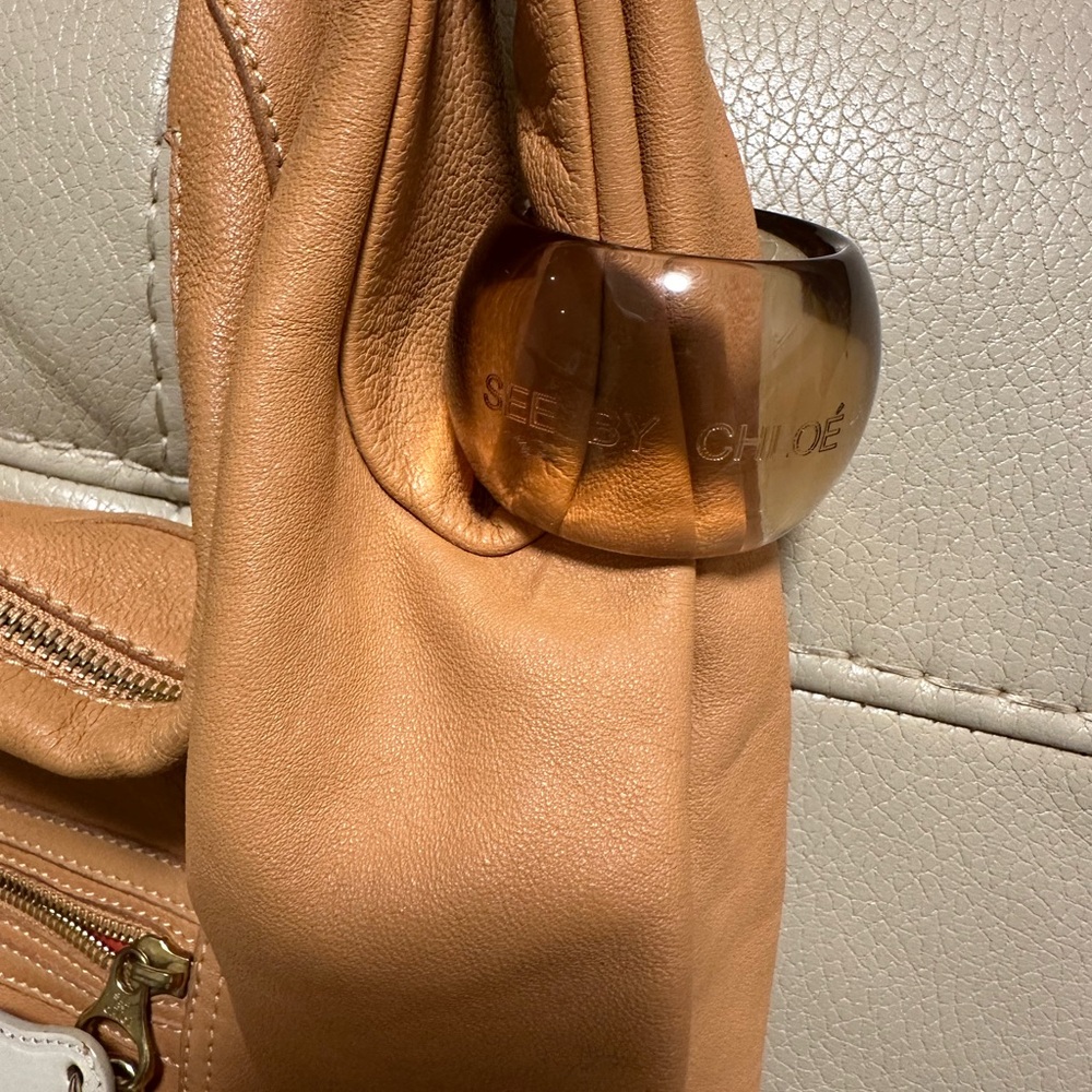 Chloe Orange Hobo Bag - Picture 2 of 12